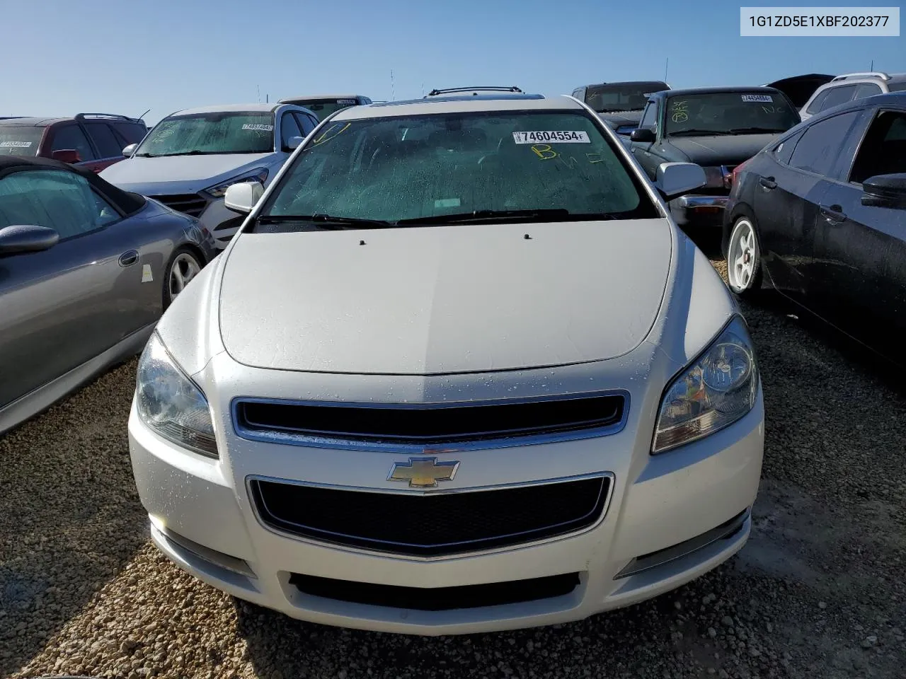 2011 Chevrolet Malibu 2Lt VIN: 1G1ZD5E1XBF202377 Lot: 74604554