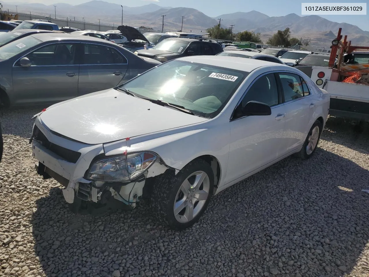 2011 Chevrolet Malibu Ls VIN: 1G1ZA5EUXBF361029 Lot: 74943584