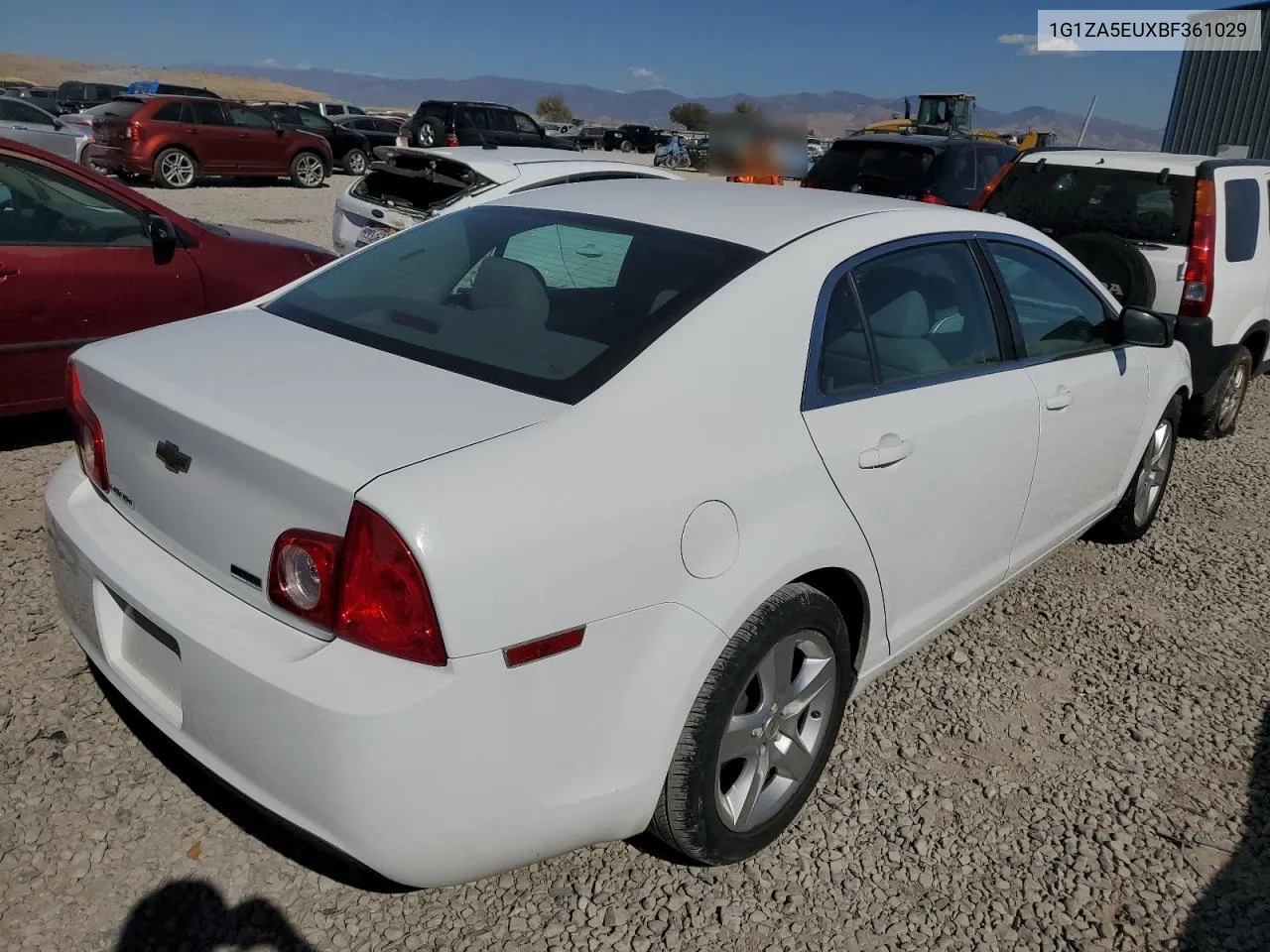 1G1ZA5EUXBF361029 2011 Chevrolet Malibu Ls