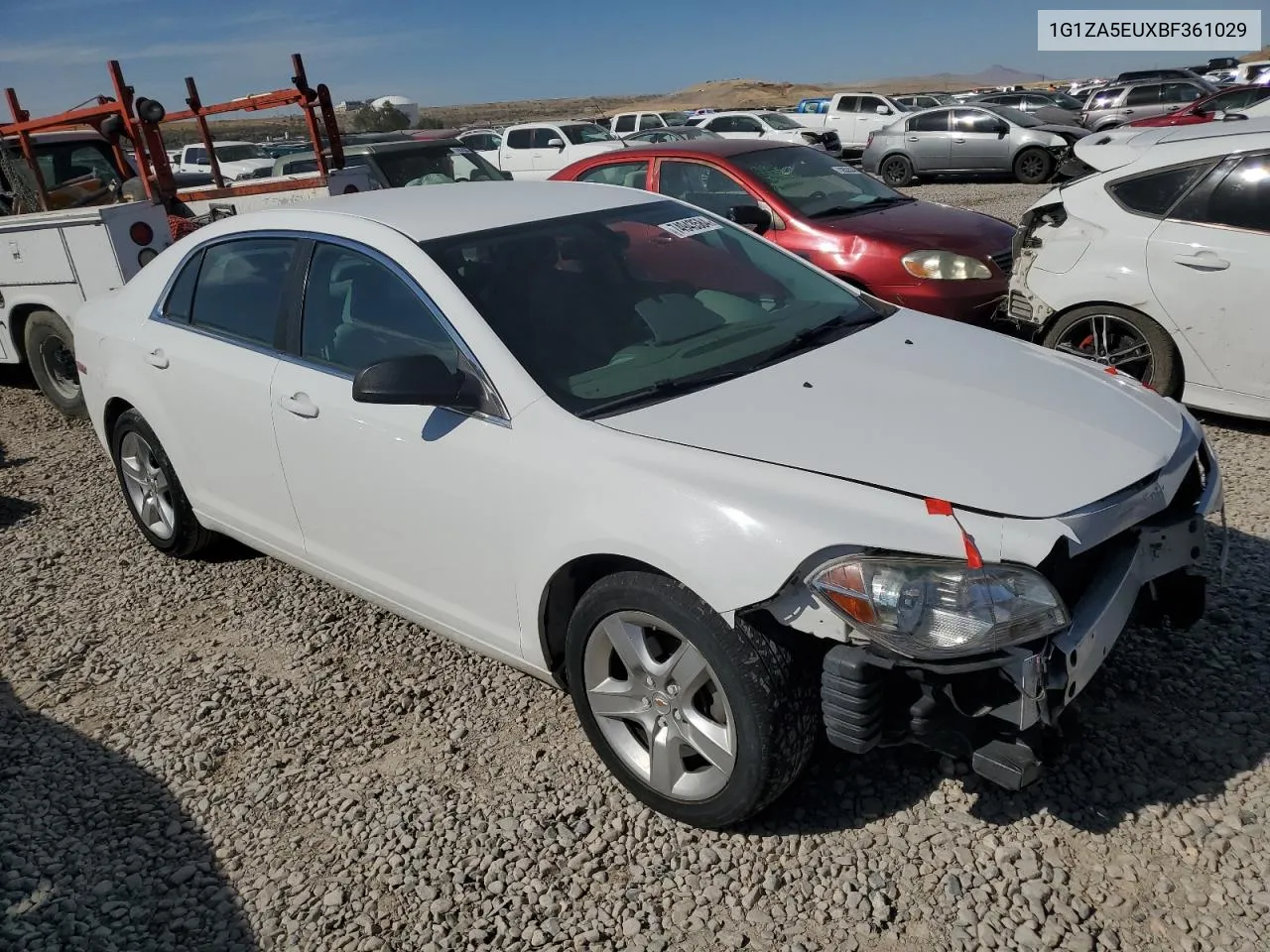 1G1ZA5EUXBF361029 2011 Chevrolet Malibu Ls