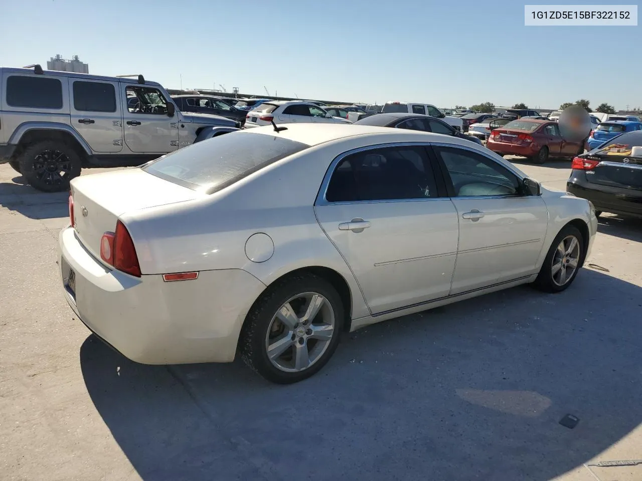 2011 Chevrolet Malibu 2Lt VIN: 1G1ZD5E15BF322152 Lot: 75455374