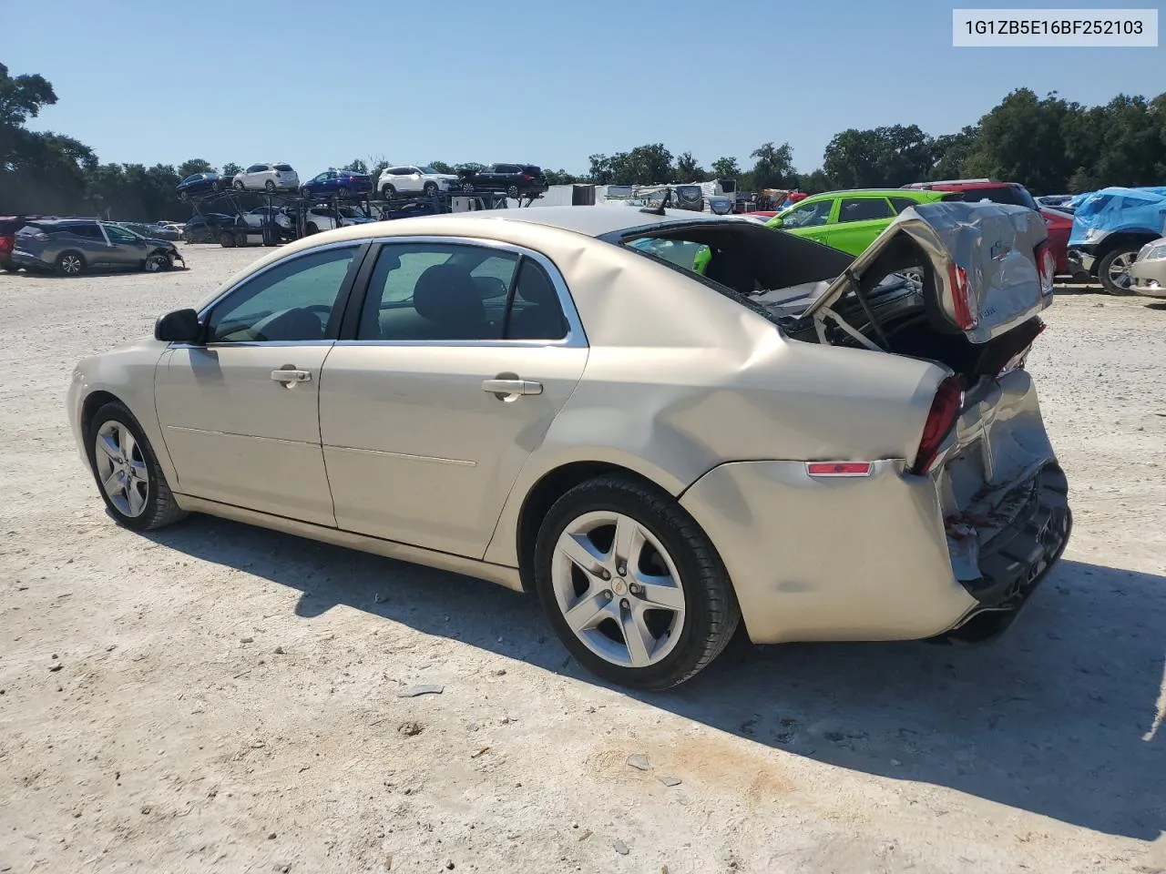 1G1ZB5E16BF252103 2011 Chevrolet Malibu Ls