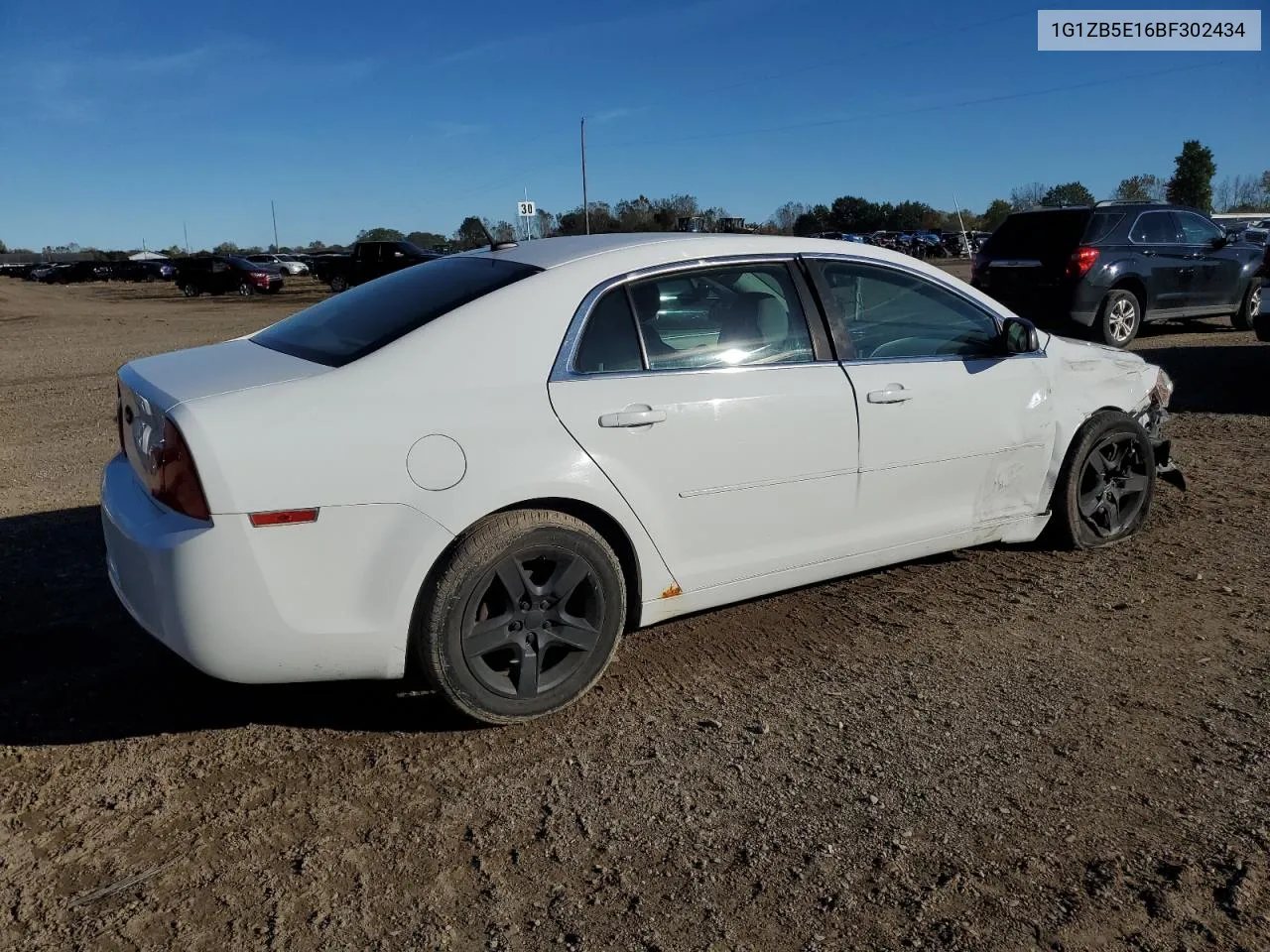 2011 Chevrolet Malibu Ls VIN: 1G1ZB5E16BF302434 Lot: 75925434