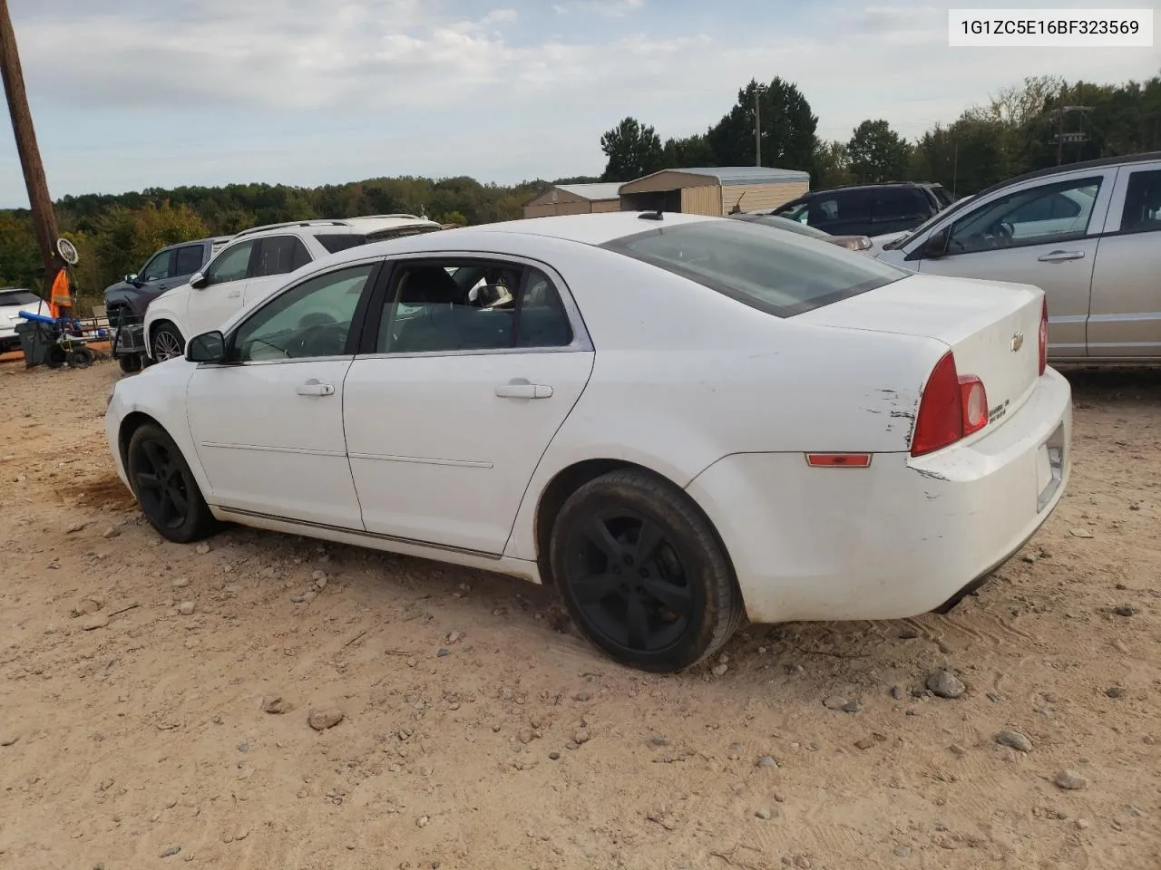 1G1ZC5E16BF323569 2011 Chevrolet Malibu 1Lt