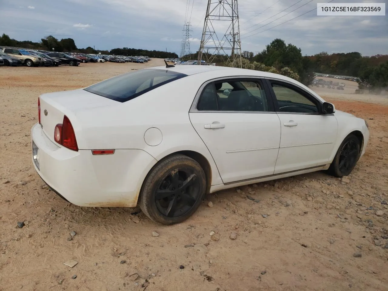 1G1ZC5E16BF323569 2011 Chevrolet Malibu 1Lt