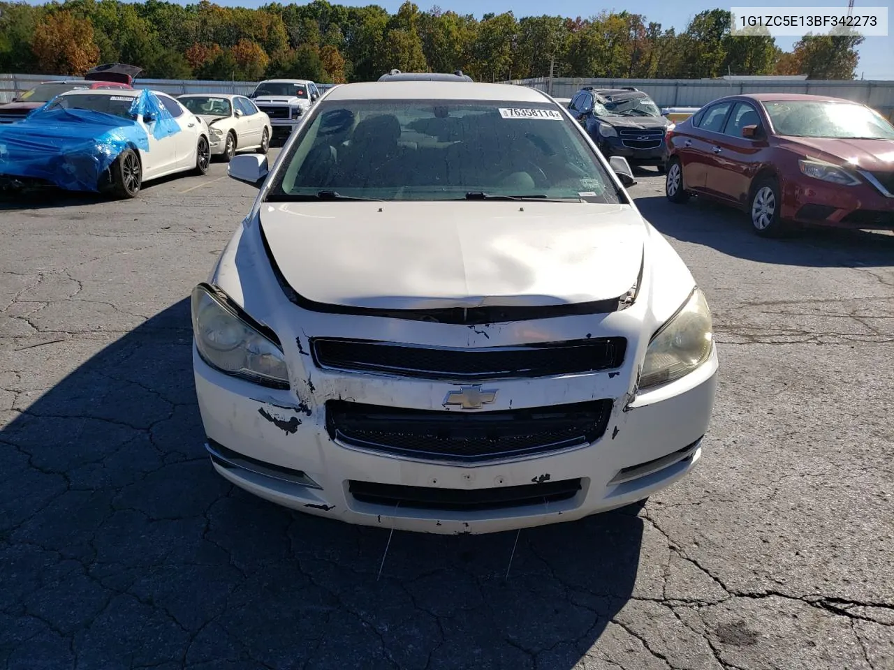 2011 Chevrolet Malibu 1Lt VIN: 1G1ZC5E13BF342273 Lot: 76358114