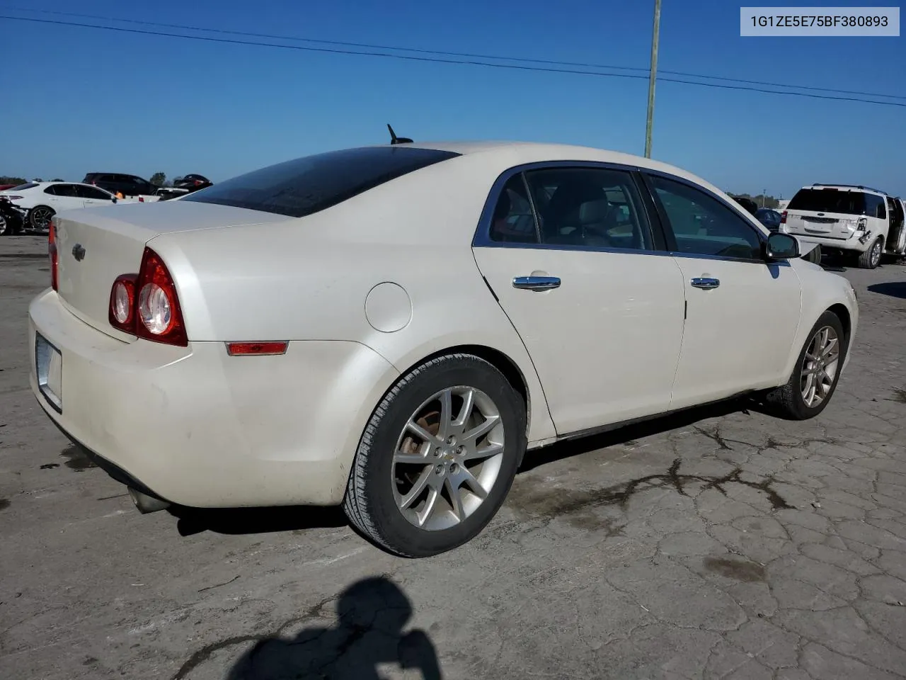 2011 Chevrolet Malibu Ltz VIN: 1G1ZE5E75BF380893 Lot: 76618024