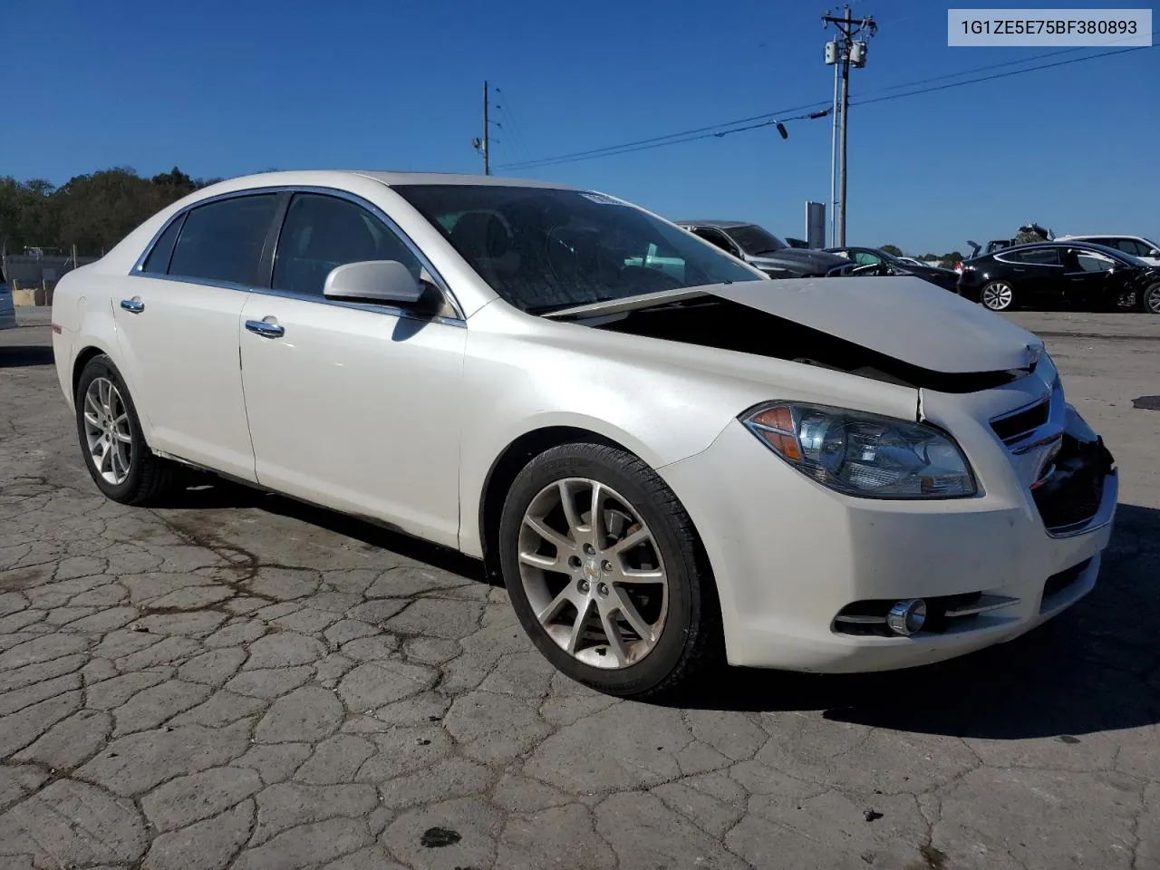 2011 Chevrolet Malibu Ltz VIN: 1G1ZE5E75BF380893 Lot: 76618024