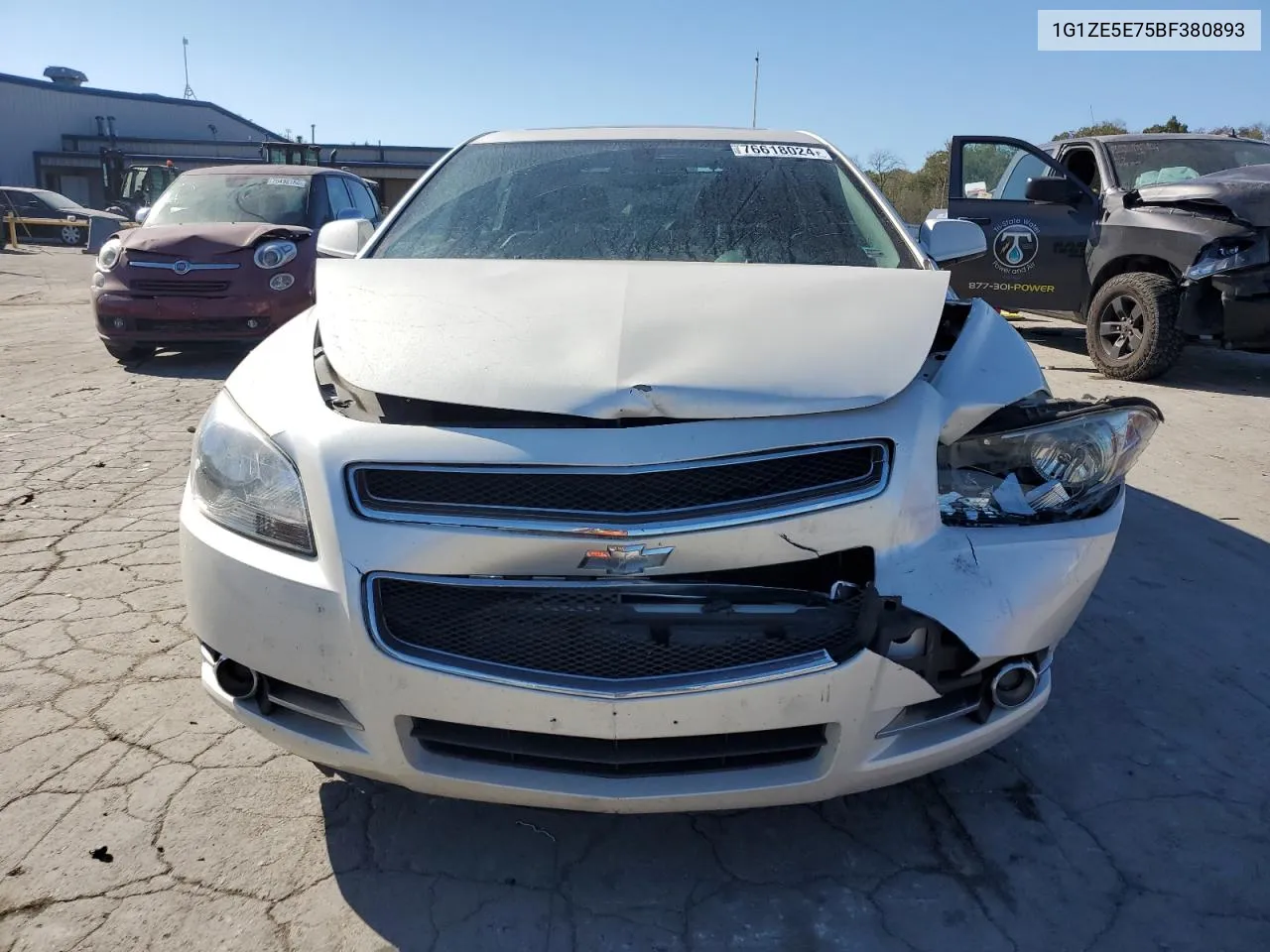 2011 Chevrolet Malibu Ltz VIN: 1G1ZE5E75BF380893 Lot: 76618024