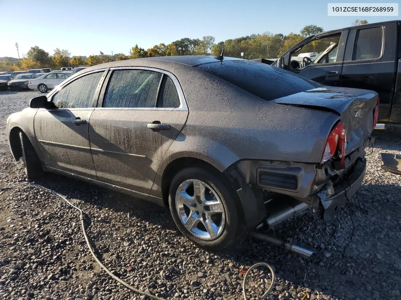 1G1ZC5E16BF268959 2011 Chevrolet Malibu 1Lt