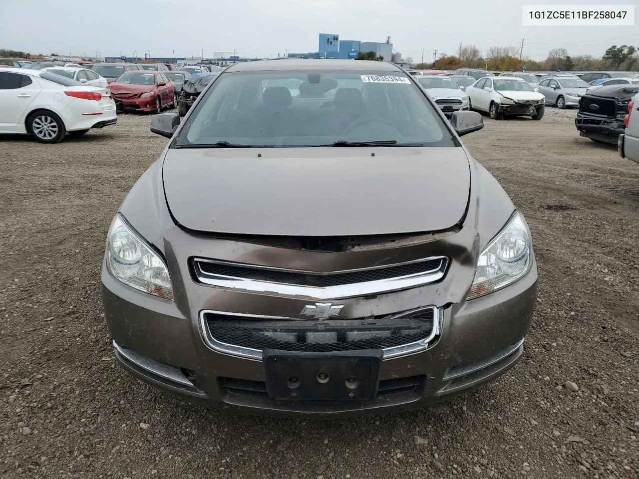 2011 Chevrolet Malibu 1Lt VIN: 1G1ZC5E11BF258047 Lot: 76835394