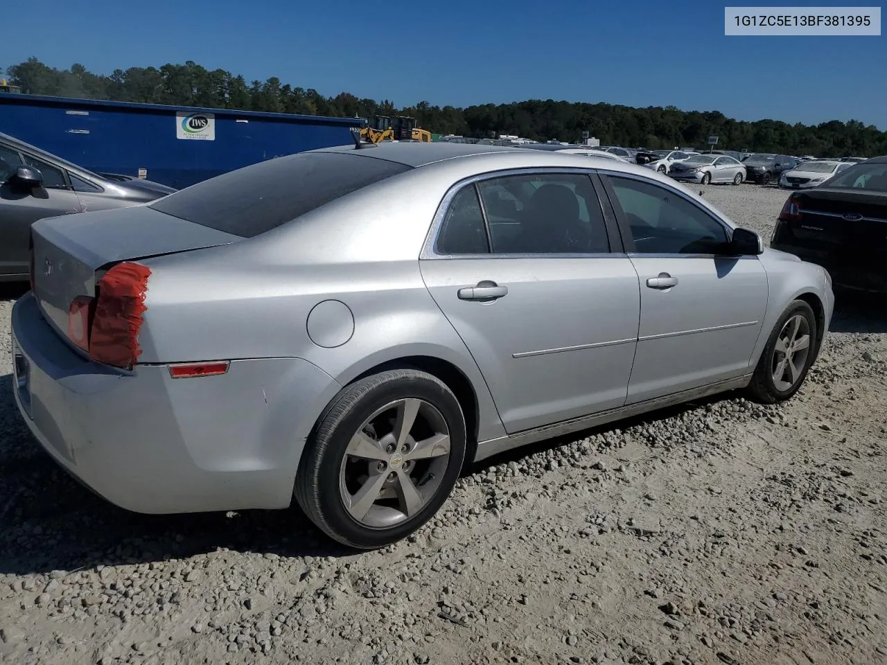 2011 Chevrolet Malibu 1Lt VIN: 1G1ZC5E13BF381395 Lot: 76979254