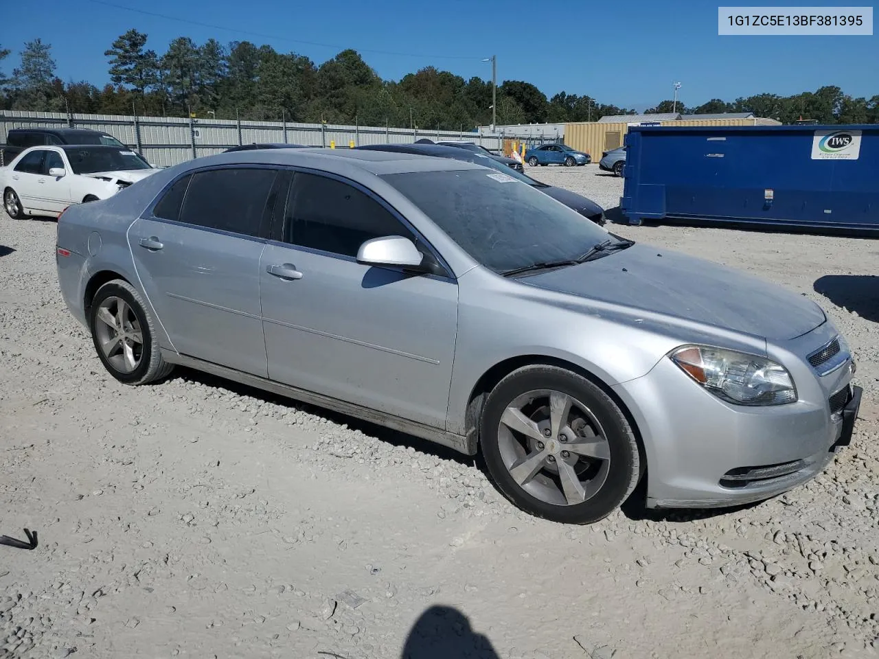 2011 Chevrolet Malibu 1Lt VIN: 1G1ZC5E13BF381395 Lot: 76979254