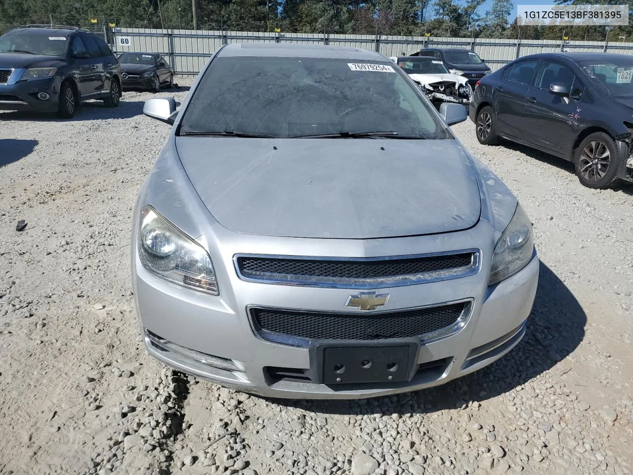 2011 Chevrolet Malibu 1Lt VIN: 1G1ZC5E13BF381395 Lot: 76979254