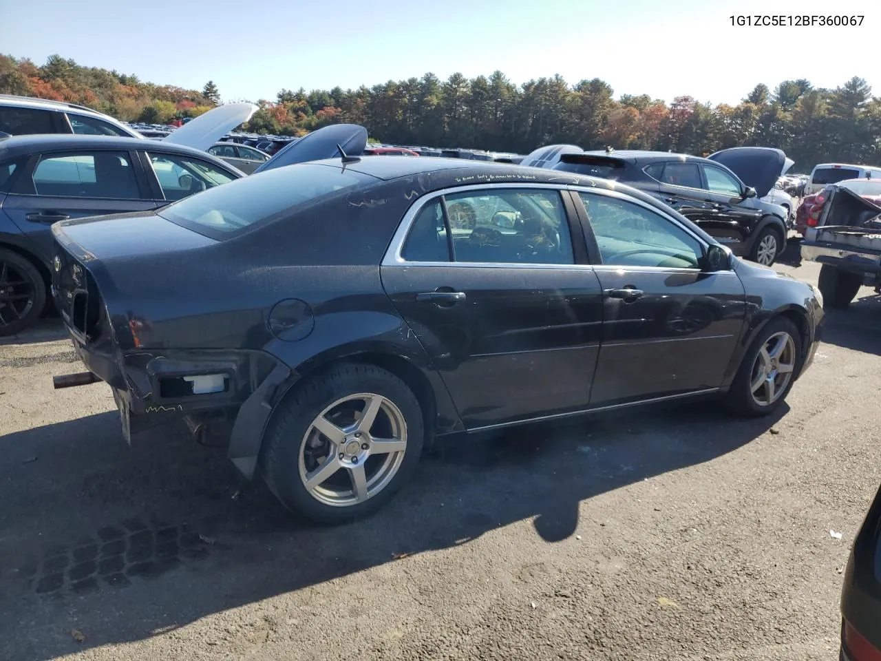 1G1ZC5E12BF360067 2011 Chevrolet Malibu 1Lt