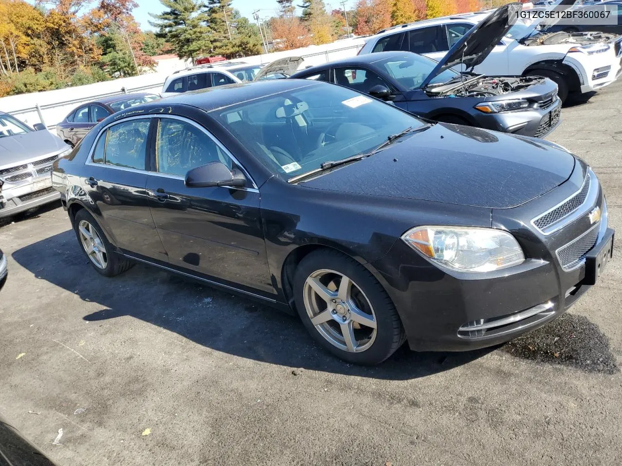 1G1ZC5E12BF360067 2011 Chevrolet Malibu 1Lt