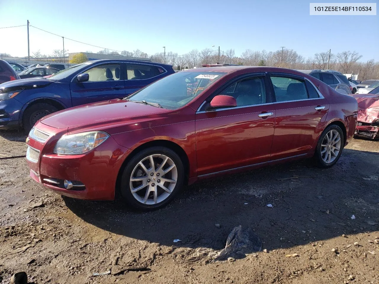 2011 Chevrolet Malibu Ltz VIN: 1G1ZE5E14BF110534 Lot: 77546923