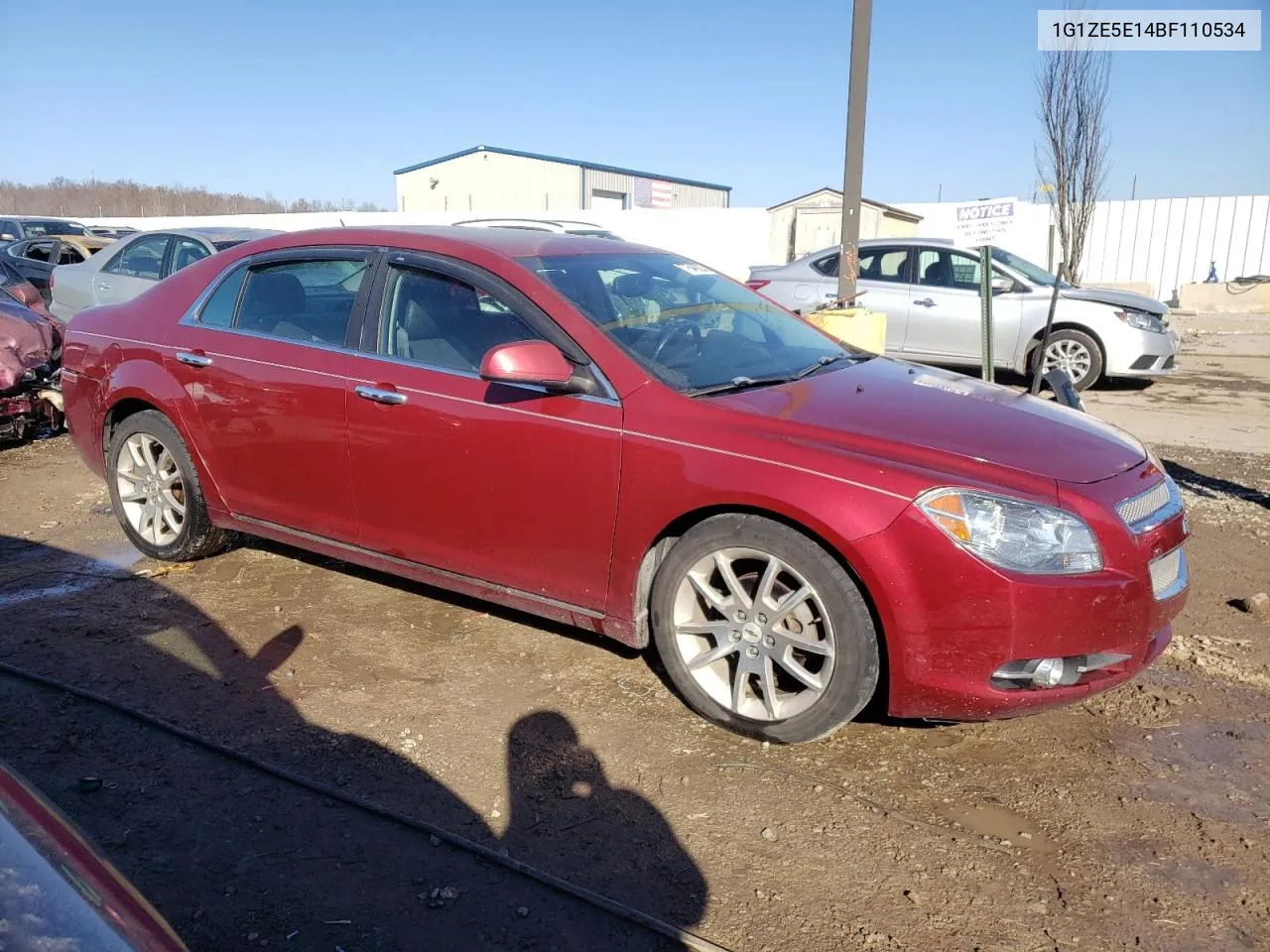 1G1ZE5E14BF110534 2011 Chevrolet Malibu Ltz