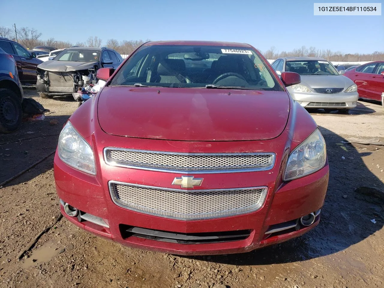 2011 Chevrolet Malibu Ltz VIN: 1G1ZE5E14BF110534 Lot: 77546923