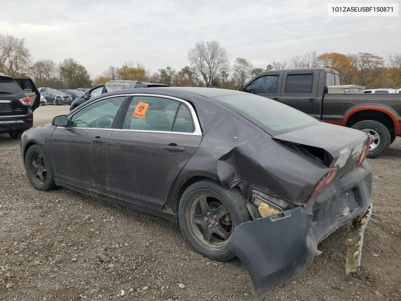 1G1ZA5EU5BF150871 2011 Chevrolet Malibu Ls