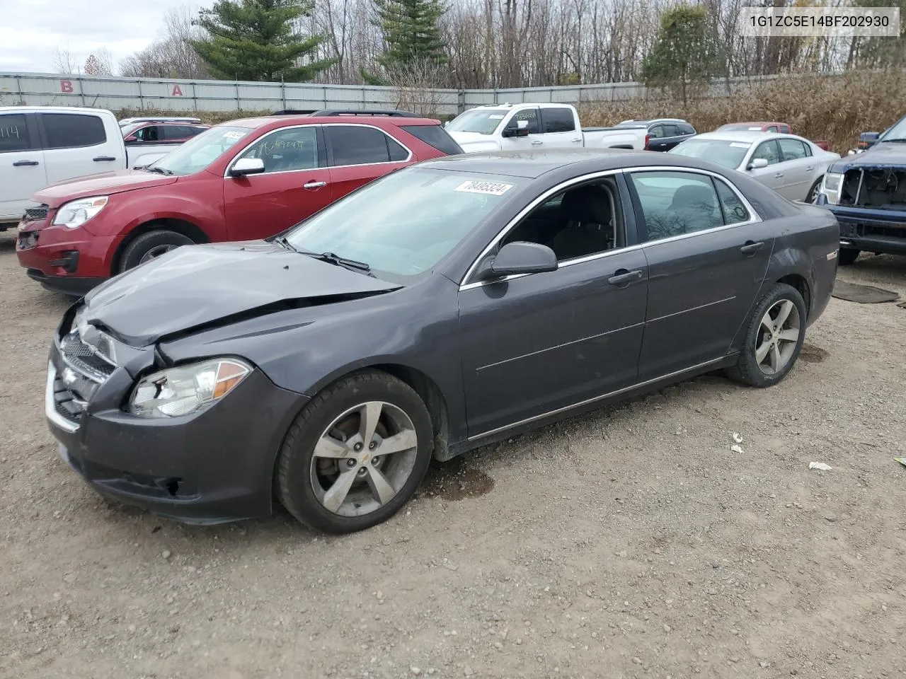 1G1ZC5E14BF202930 2011 Chevrolet Malibu 1Lt