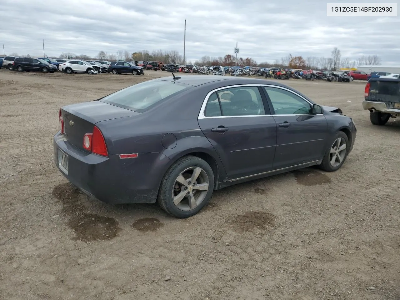 1G1ZC5E14BF202930 2011 Chevrolet Malibu 1Lt