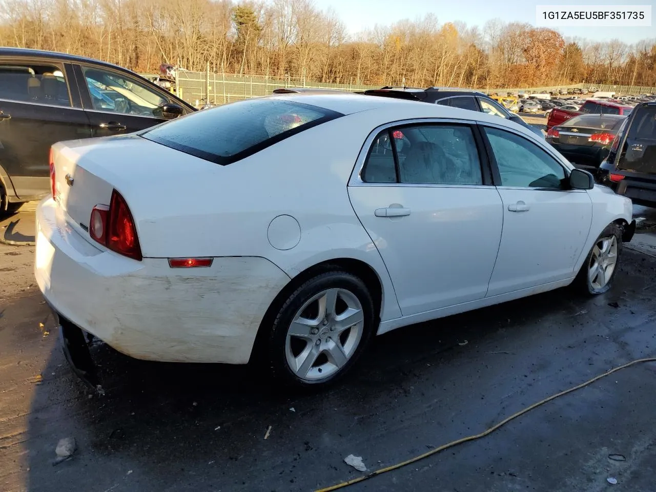 1G1ZA5EU5BF351735 2011 Chevrolet Malibu Ls