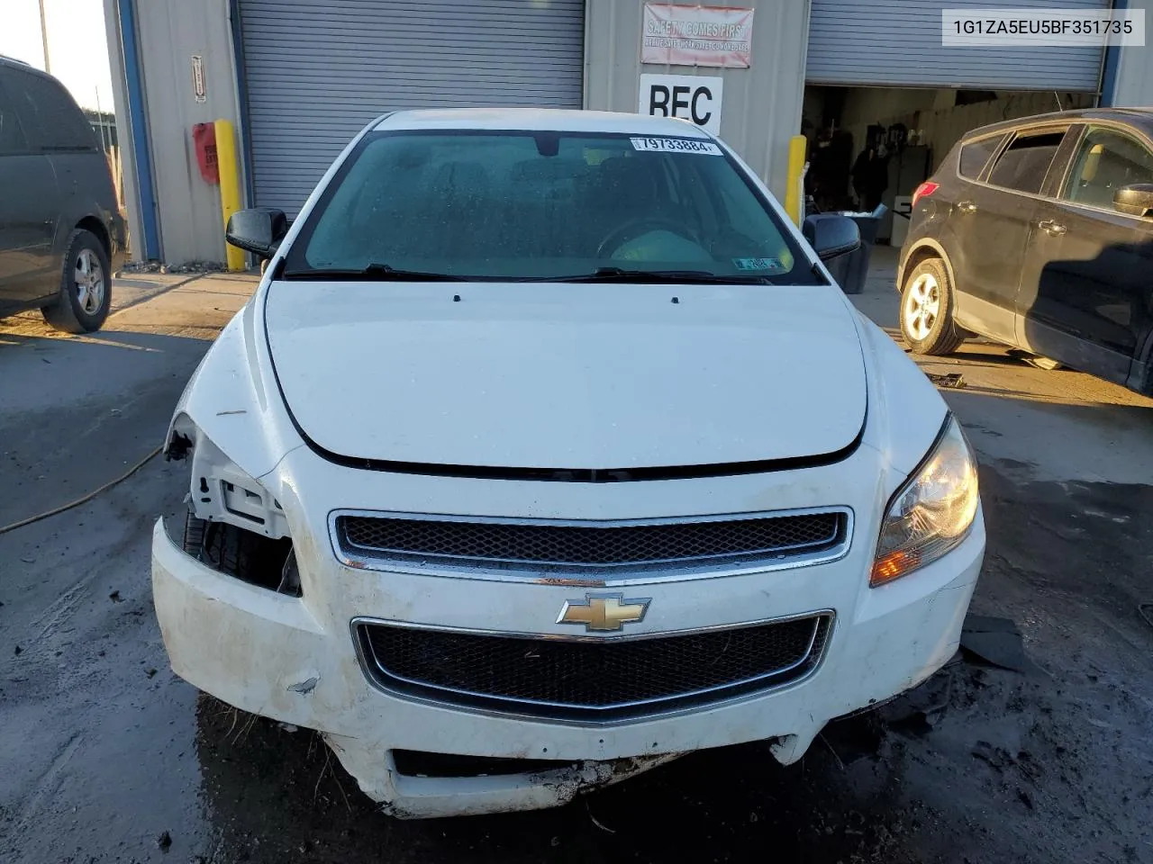 1G1ZA5EU5BF351735 2011 Chevrolet Malibu Ls