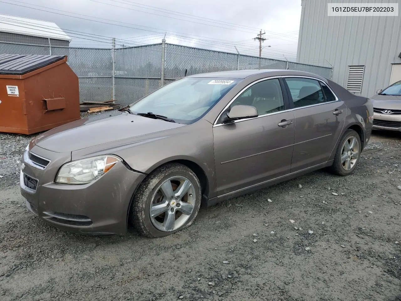 2011 Chevrolet Malibu 2Lt VIN: 1G1ZD5EU7BF202203 Lot: 79889604