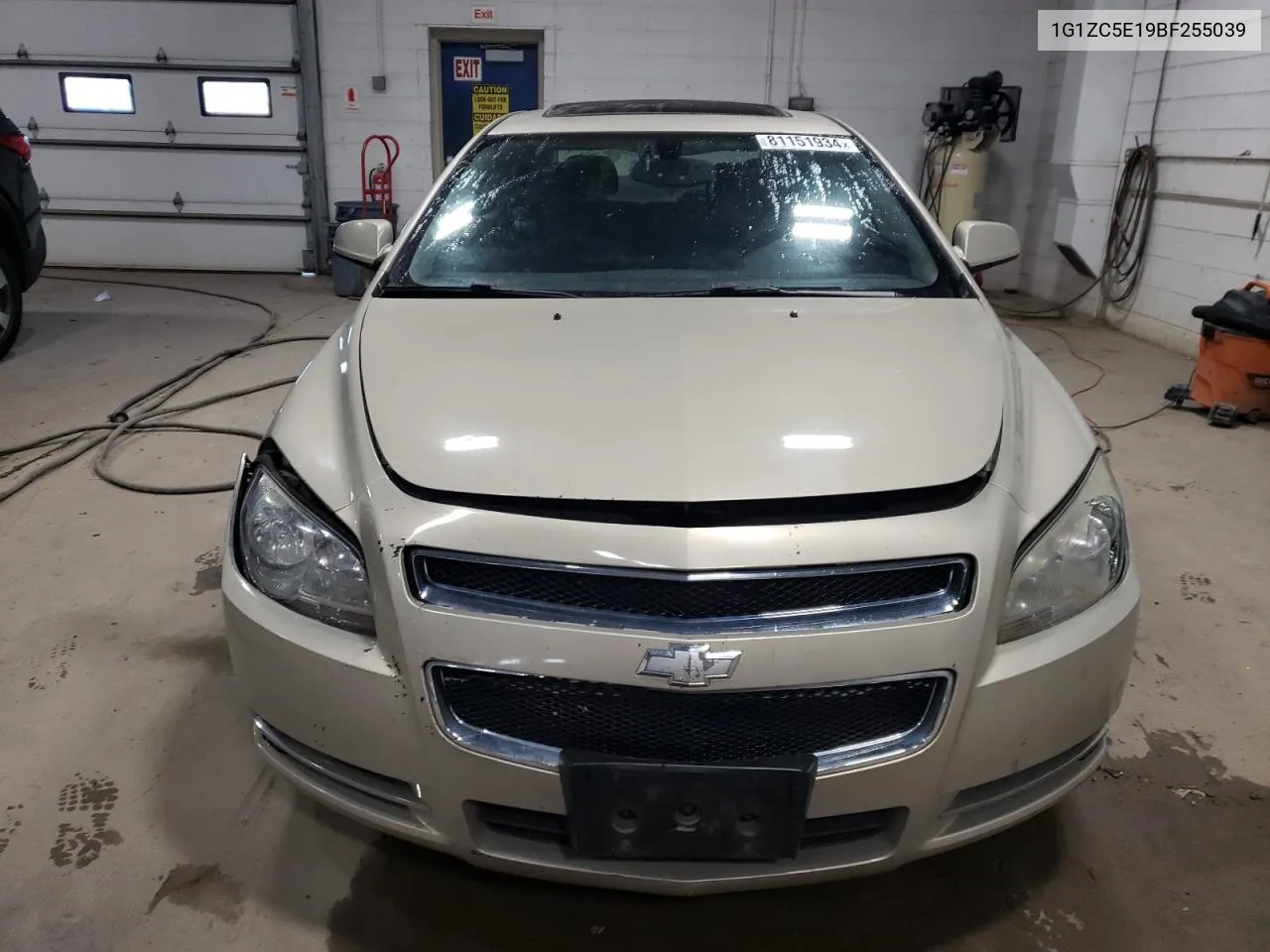 1G1ZC5E19BF255039 2011 Chevrolet Malibu 1Lt