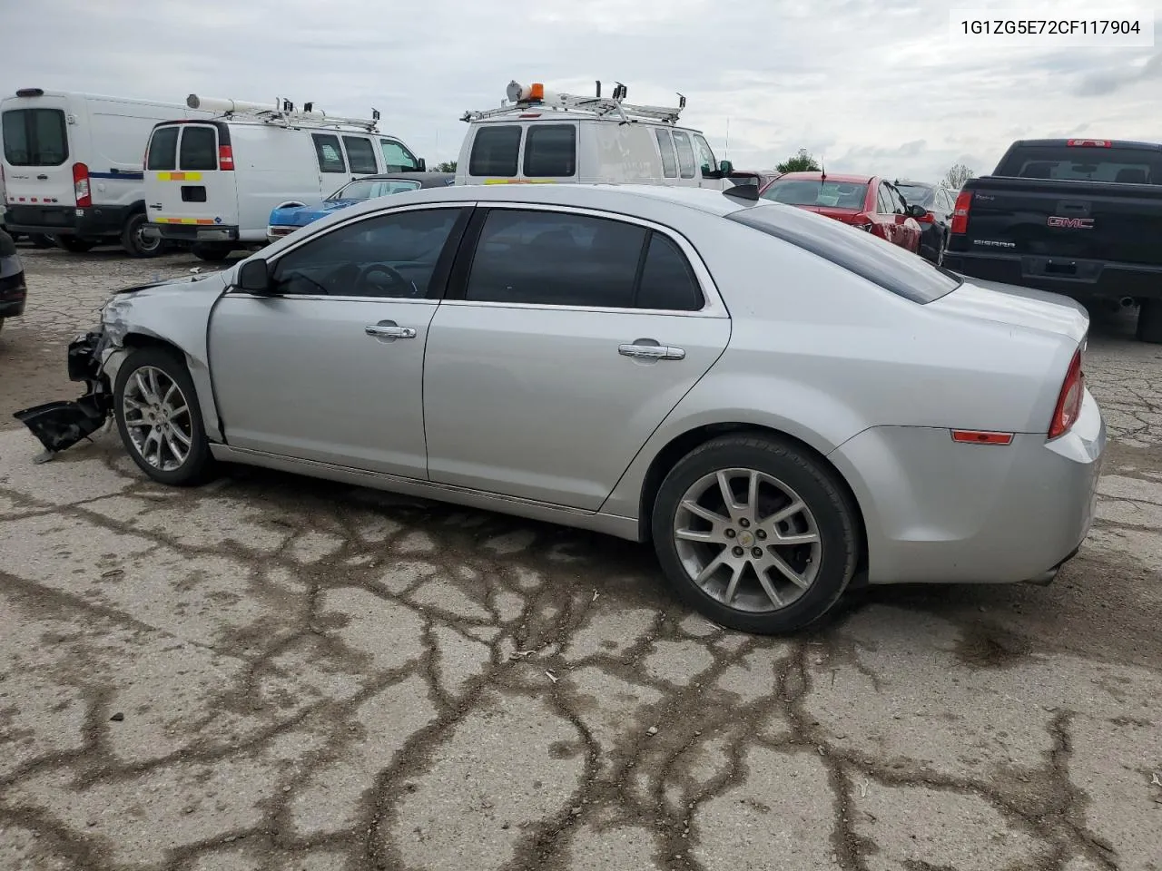 2012 Chevrolet Malibu Ltz VIN: 1G1ZG5E72CF117904 Lot: 52998884