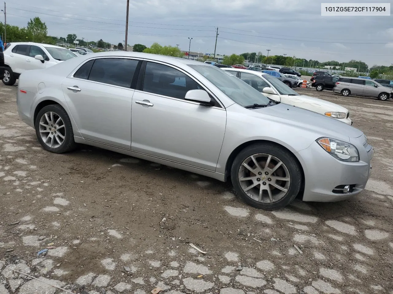 2012 Chevrolet Malibu Ltz VIN: 1G1ZG5E72CF117904 Lot: 52998884