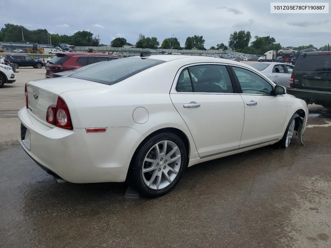 2012 Chevrolet Malibu Ltz VIN: 1G1ZG5E78CF190887 Lot: 59317754