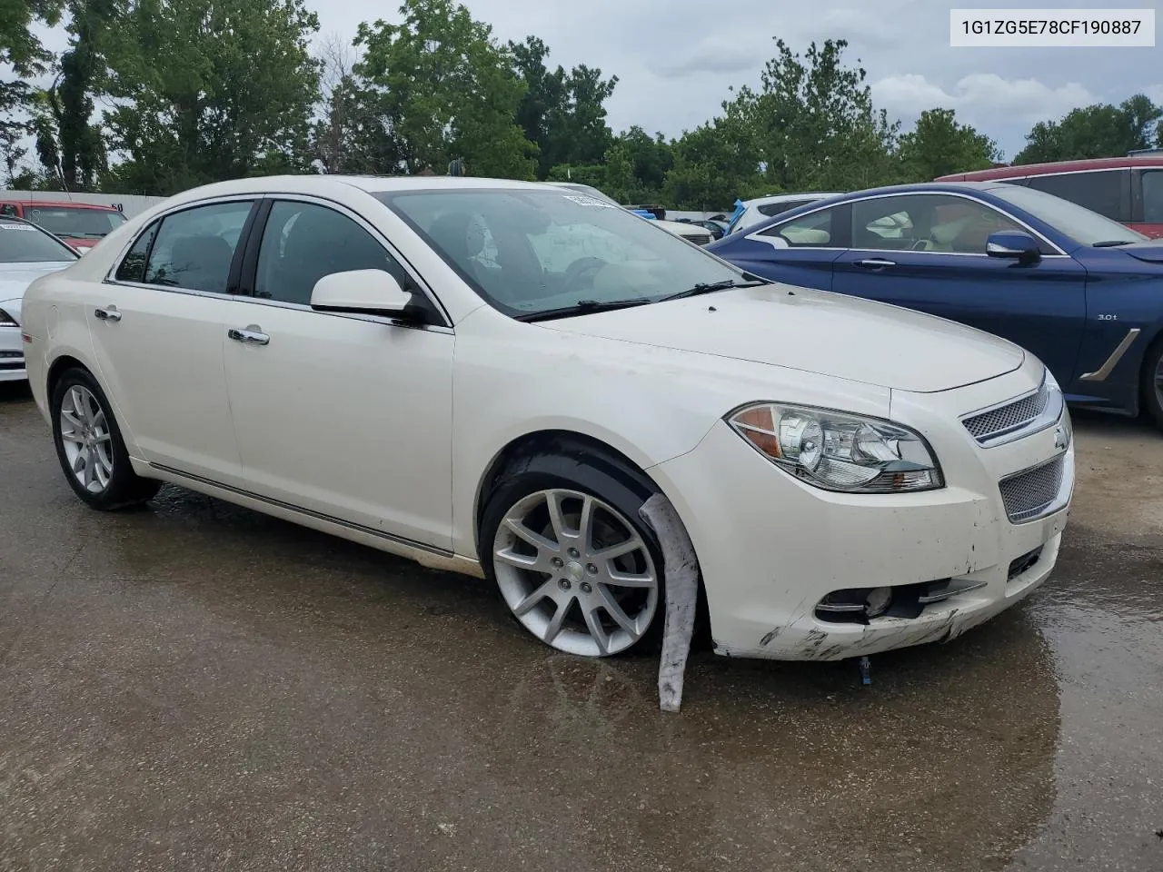 2012 Chevrolet Malibu Ltz VIN: 1G1ZG5E78CF190887 Lot: 59317754