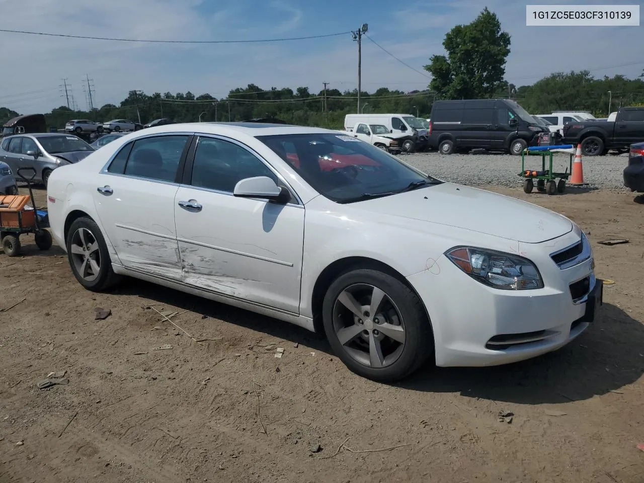 1G1ZC5E03CF310139 2012 Chevrolet Malibu 1Lt