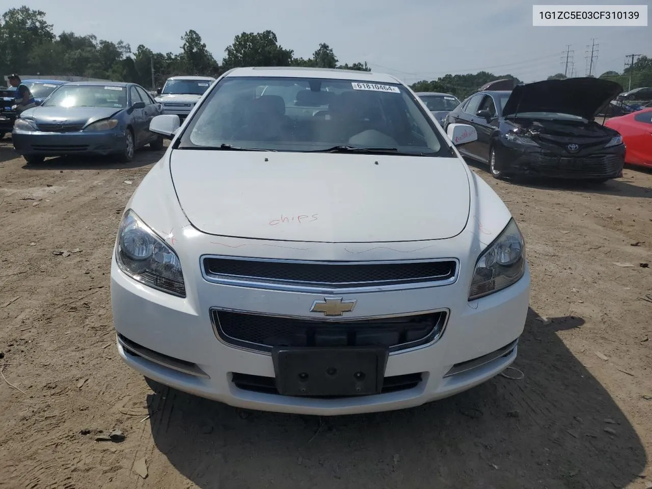 1G1ZC5E03CF310139 2012 Chevrolet Malibu 1Lt