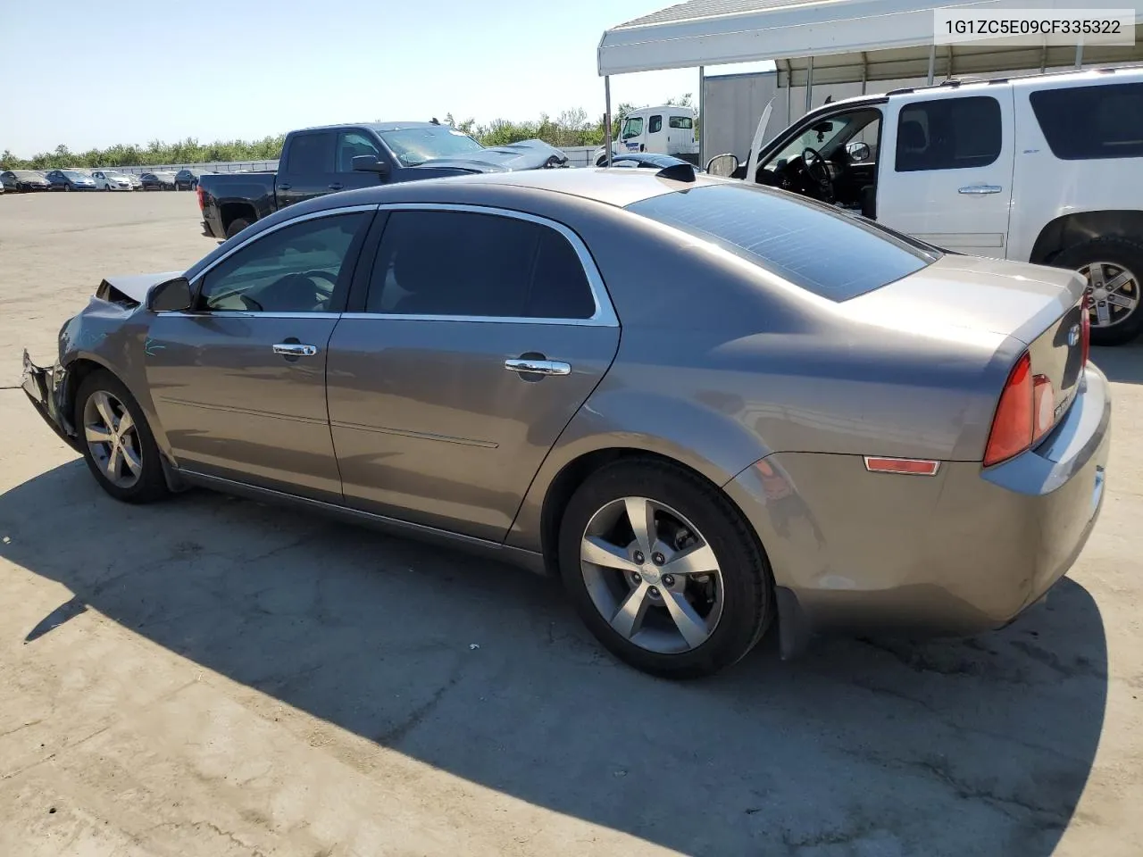 1G1ZC5E09CF335322 2012 Chevrolet Malibu 1Lt