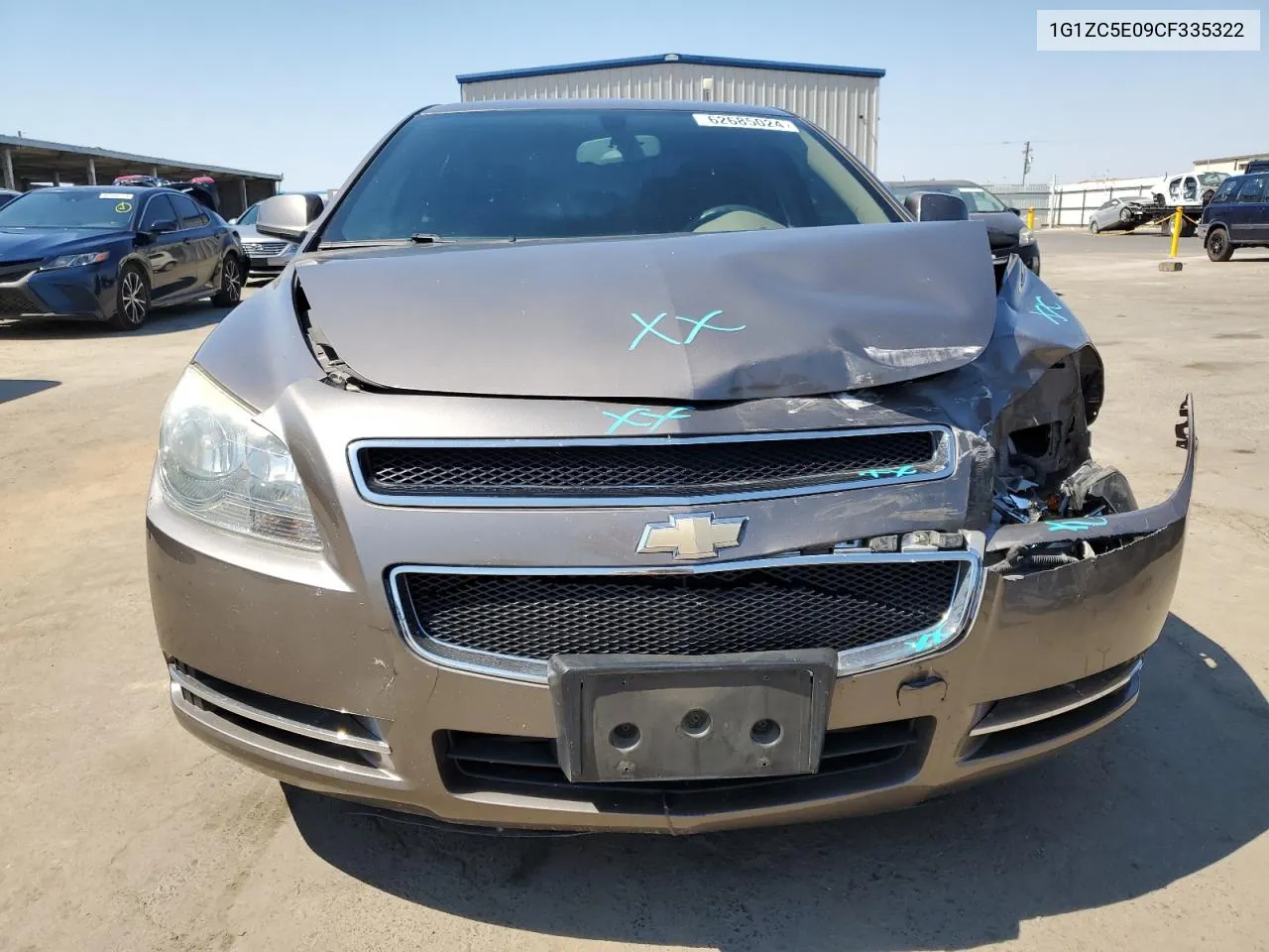 2012 Chevrolet Malibu 1Lt VIN: 1G1ZC5E09CF335322 Lot: 62685024