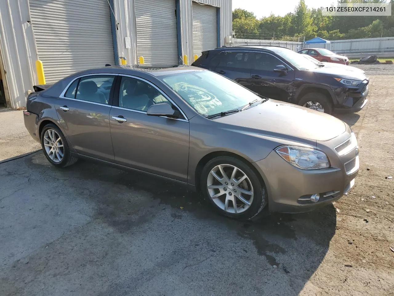 2012 Chevrolet Malibu Ltz VIN: 1G1ZE5E0XCF214261 Lot: 68030184