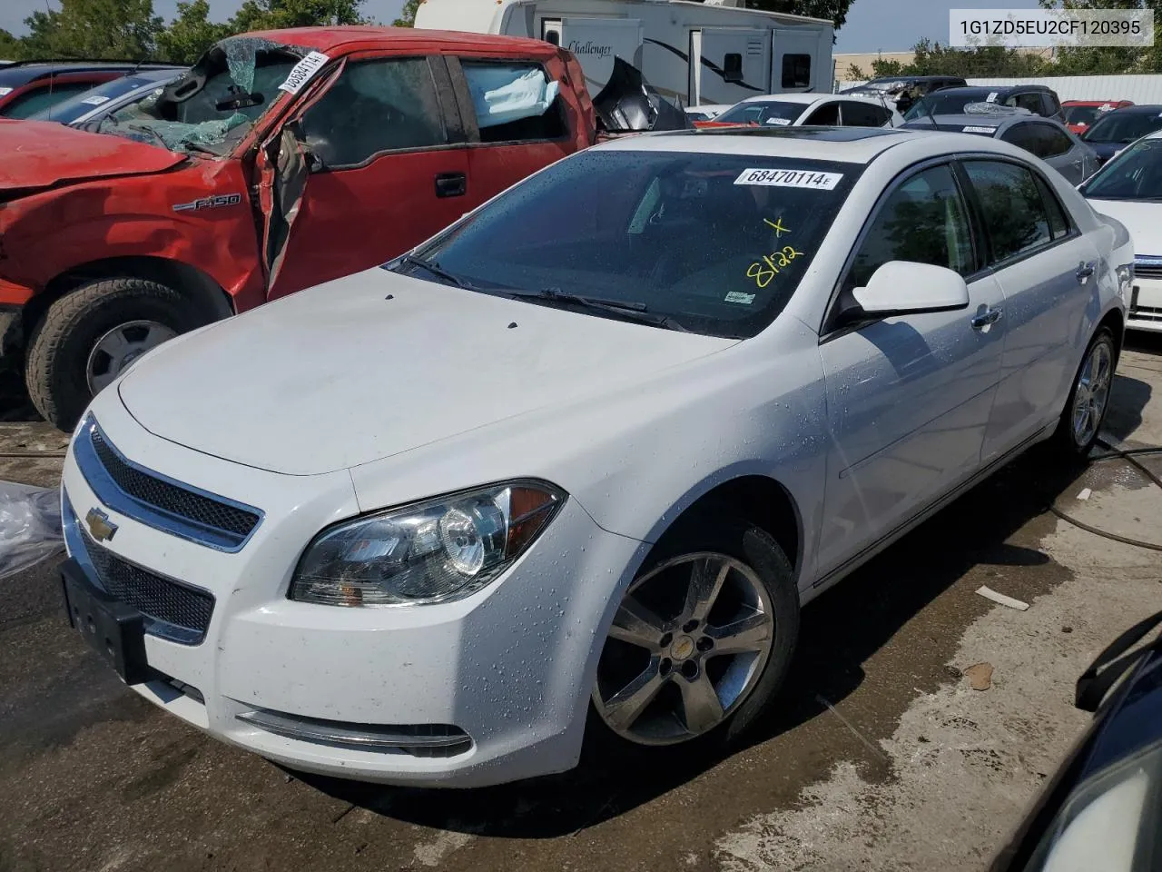 1G1ZD5EU2CF120395 2012 Chevrolet Malibu 2Lt