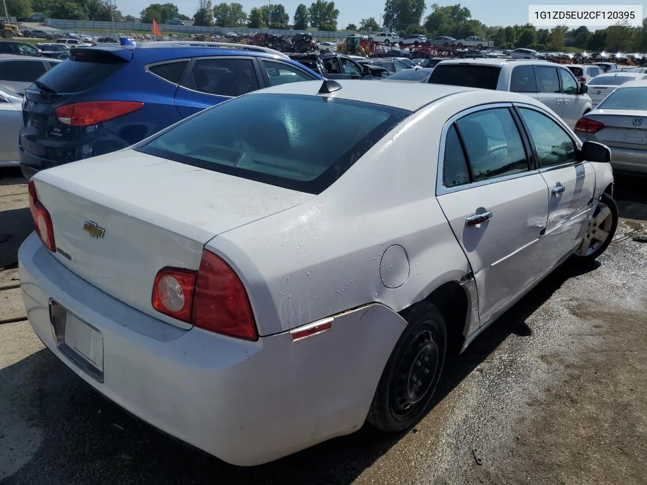 1G1ZD5EU2CF120395 2012 Chevrolet Malibu 2Lt