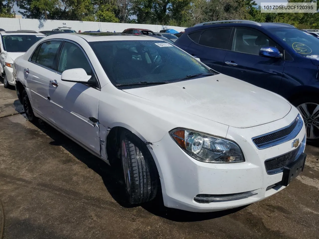 1G1ZD5EU2CF120395 2012 Chevrolet Malibu 2Lt