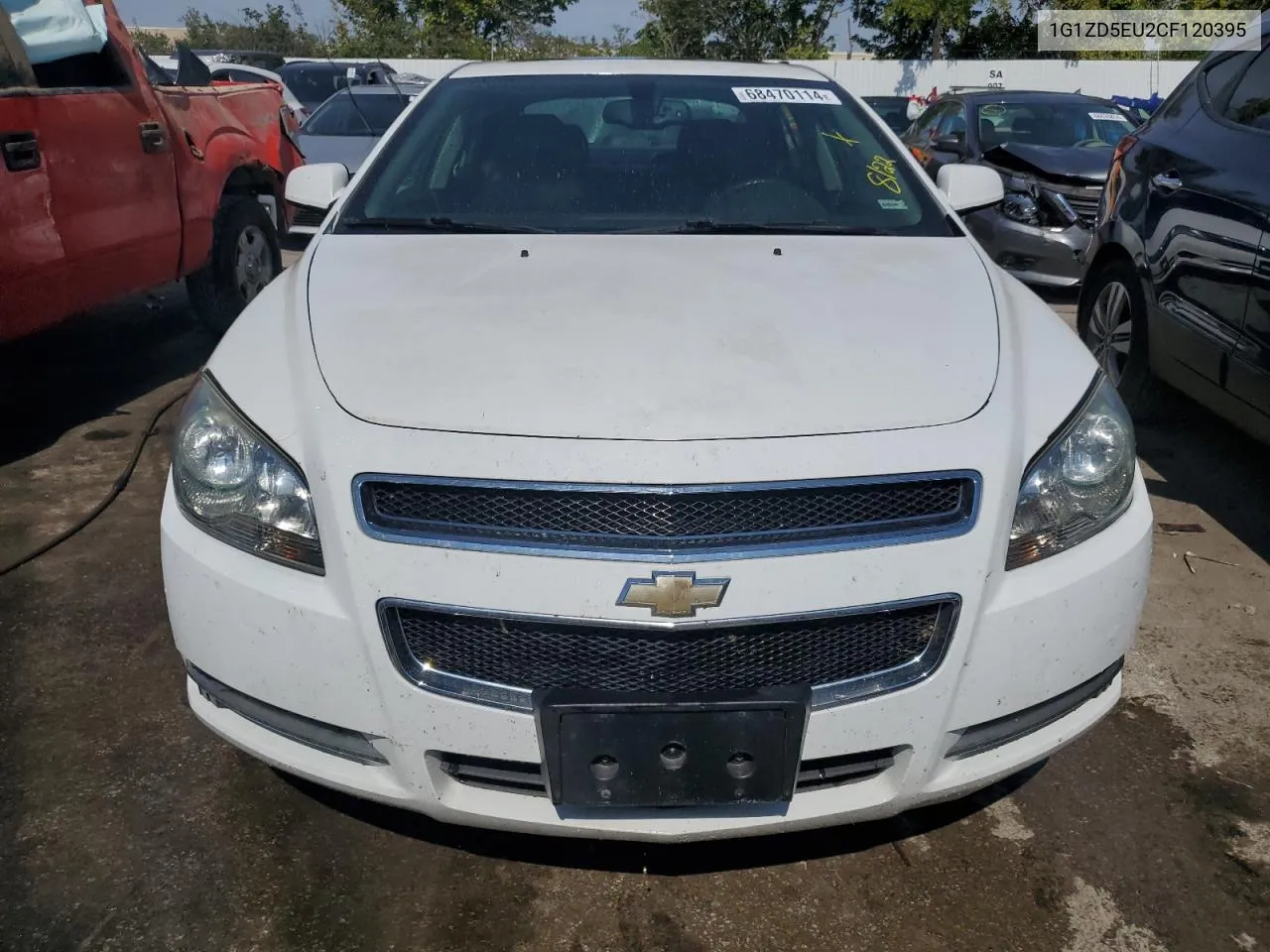 1G1ZD5EU2CF120395 2012 Chevrolet Malibu 2Lt