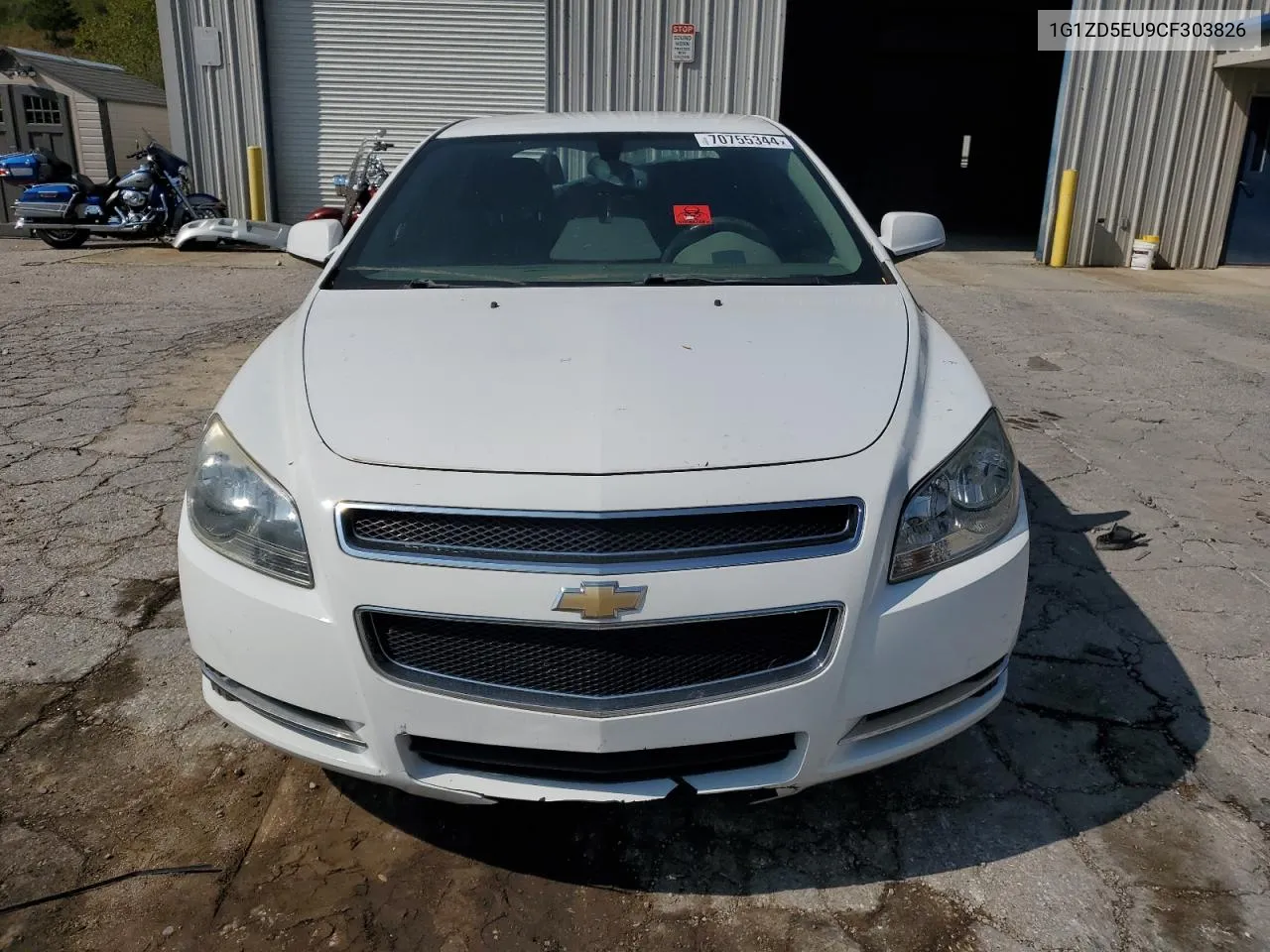 2012 Chevrolet Malibu 2Lt VIN: 1G1ZD5EU9CF303826 Lot: 70755344