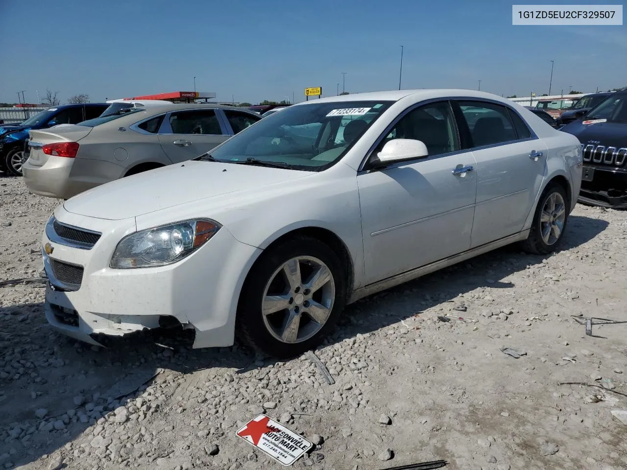 1G1ZD5EU2CF329507 2012 Chevrolet Malibu 2Lt