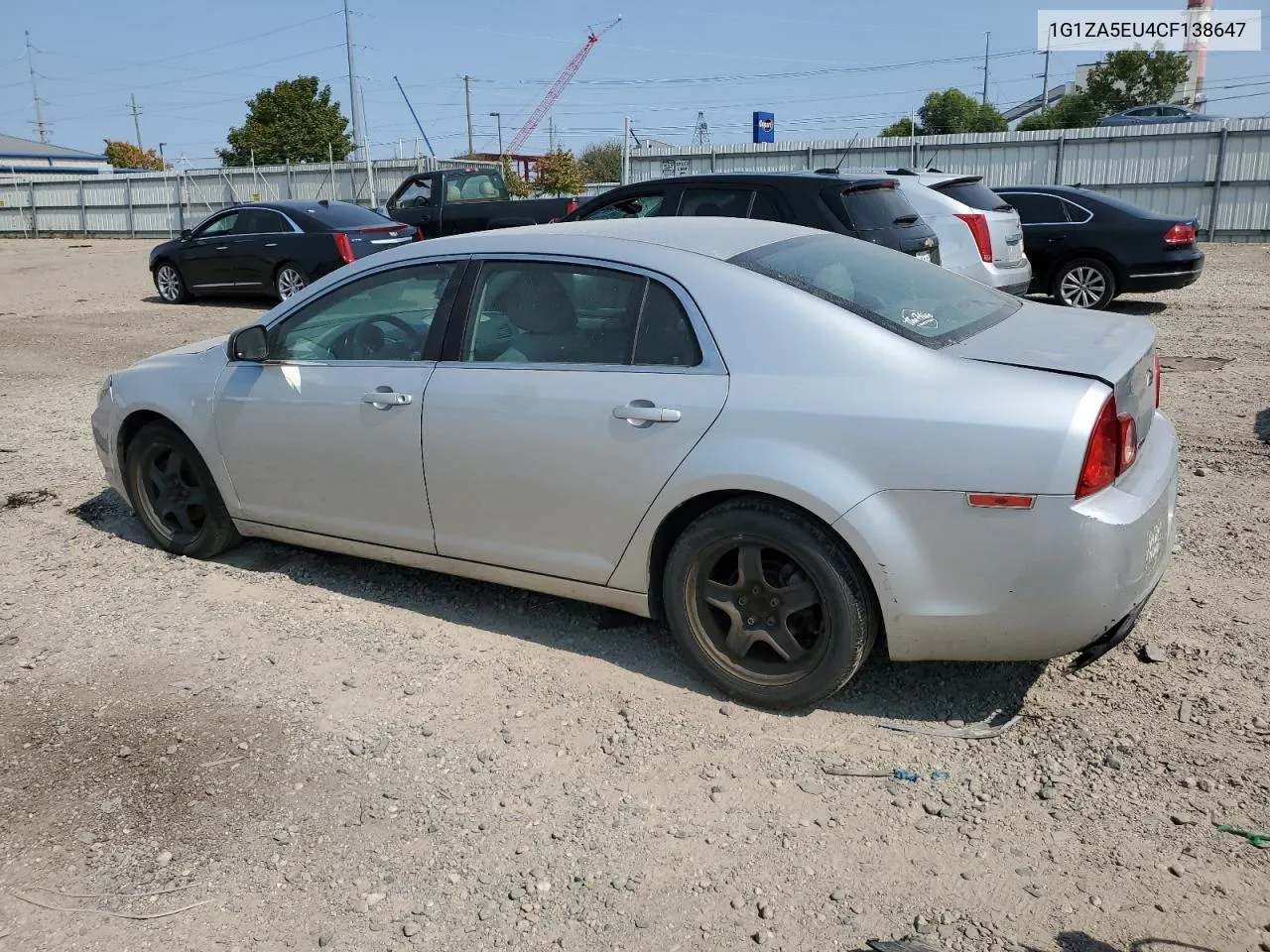 2012 Chevrolet Malibu Ls VIN: 1G1ZA5EU4CF138647 Lot: 71403534