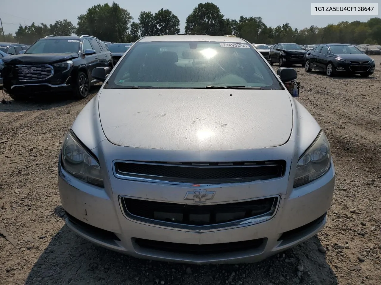 2012 Chevrolet Malibu Ls VIN: 1G1ZA5EU4CF138647 Lot: 71403534