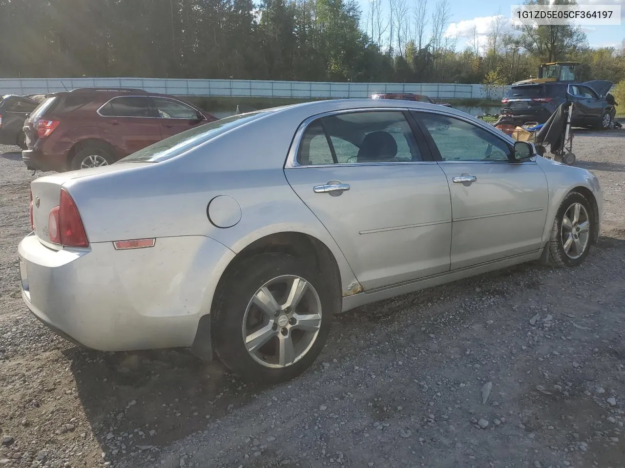 1G1ZD5E05CF364197 2012 Chevrolet Malibu 2Lt