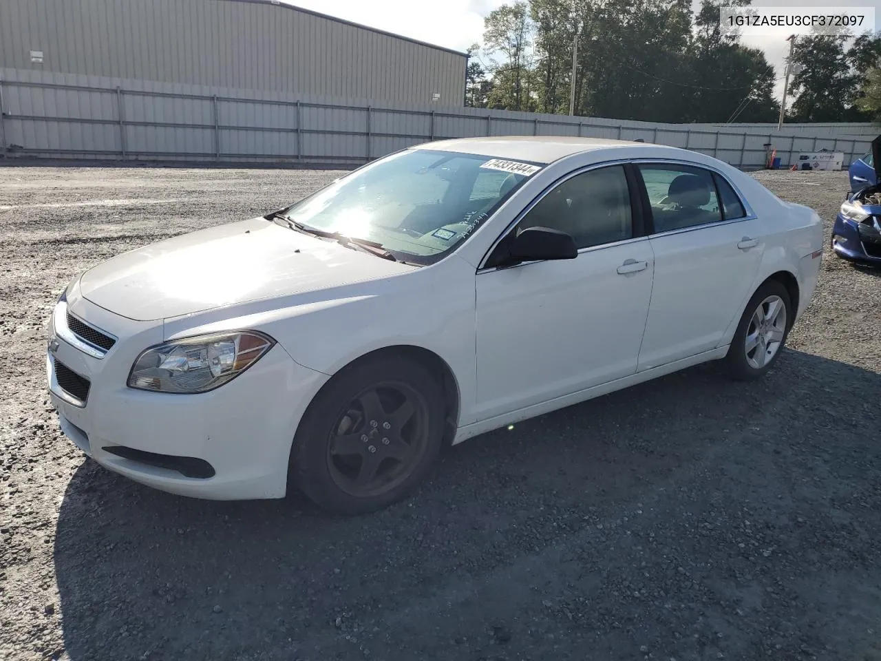 1G1ZA5EU3CF372097 2012 Chevrolet Malibu Ls