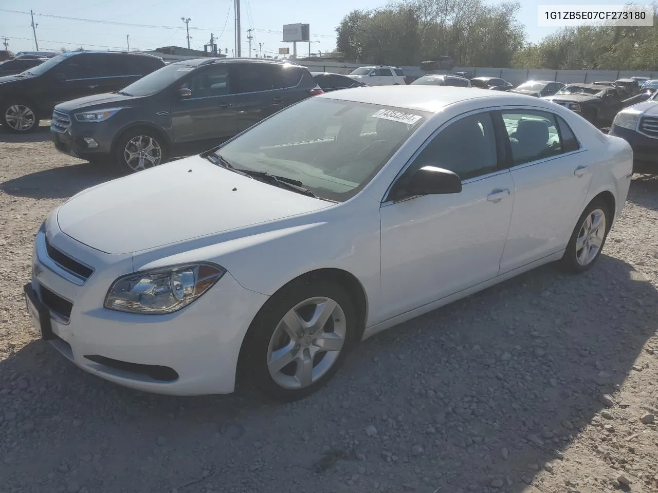 1G1ZB5E07CF273180 2012 Chevrolet Malibu Ls